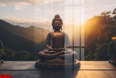 File PSD File tranh phật giáo 5D P5D942 (nguyên bản) cho thiết kế