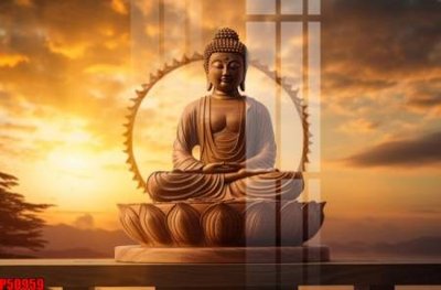 File tranh trang trí File tranh phật giáo 5D P5D959 (file gốc)