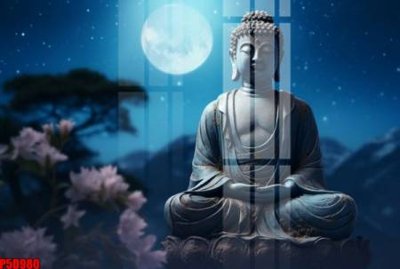 Download file tranh PSD File tranh phật giáo 5D P5D980 để chỉnh sửa