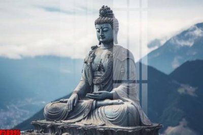 File gốc File tranh phật giáo 5D P5D995 (in lụa) tranh phong thủy