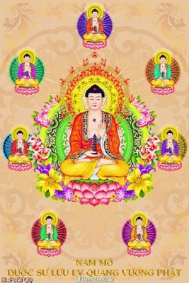 Ảnh gốc File phật giáo thần tài P619 (nét căng) in mica
