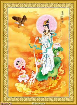 File ảnh File phật giáo thần tài P625 (gốc) dùng in Pano