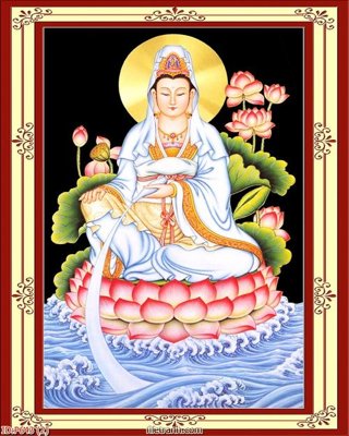 File in trần File phật giáo thần tài P643 (file gốc) hoa văn 3D