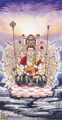 File ảnh File phật giáo thần tài P680 (gốc) in standee