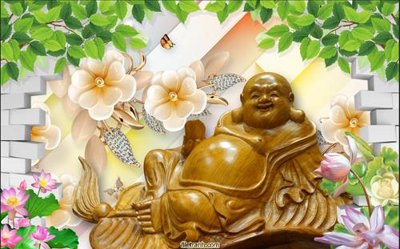 File ảnh File phật giáo thần tài P703 (gốc) in Hiflex