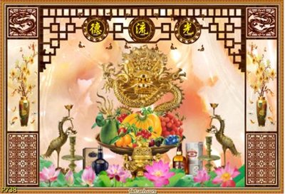 File tranh File phật giáo thần tài P738 (ảnh gốc) chi tiết rõ ràng