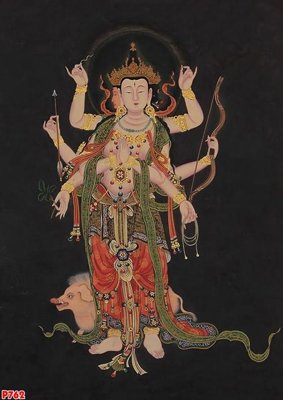 File tranh File tranh phật P762 (gốc) phong cách tối giản