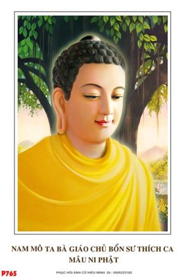 Tải file tranh gốc File tranh phật P765 chất lượng cao