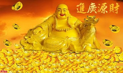 File gốc File tranh phật P766 (in lụa) trang trí tường