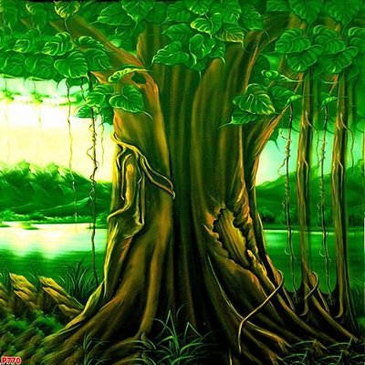 Tải file File tranh gốc cây bồ đề P770 (gốc) làm file tranh quảng cáo