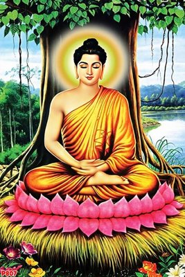 Ảnh gốc File tranh phật P807 (độ nét cao) in mica