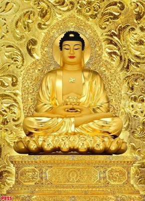 Download file gốc File tranh phật P825 (in lụa) cao cấp