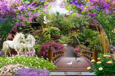 File tranh gốc PSD File gốc phong cảnh PC1005 còn nguyên layer