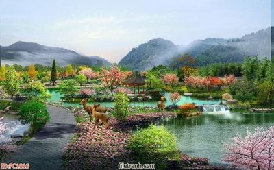 Tải file File gốc phong cảnh PC1016 (gốc) in tranh tráng gương