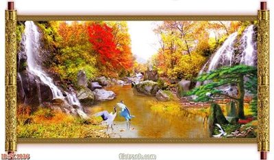 File ảnh File gốc phong cảnh PC1036 (gốc) in PP, decal