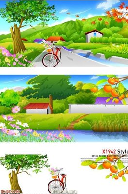 File gốc File gốc phong cảnh PC1102 (PSD/TIFF) độ phân giải cao