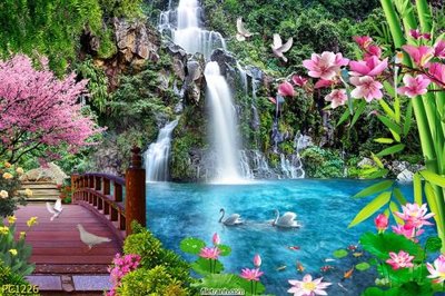 File ảnh File gốc phong cảnh PC1226 (gốc) in standee