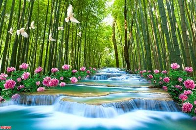 File gốc File tranh phong cảnh PC1308 (in mica) làm quà tặng