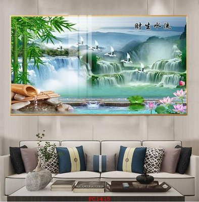 File gốc File tranh phong cảnh thiên nhiên PC1415 (ảnh chi tiết) để in trần