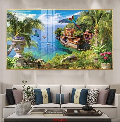 Tải về file gốc File tranh phong cảnh thiên nhiên PC1420 (chuẩn in ấn)