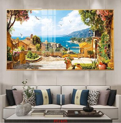 Download file tranh PSD File tranh phong cảnh thiên nhiên PC1425 để chỉnh sửa