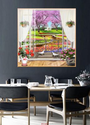 Tải file File tranh phong cảnh thiên nhiên PC1477 (gốc) in nhanh