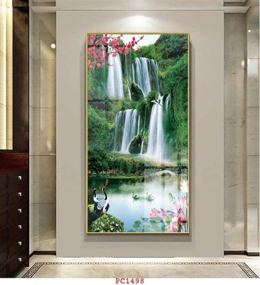 File in lụa File tranh phong cảnh thiên nhiên PC1498 (chất lượng cao) File tranh phong cảnh thiên nhiên PC1498