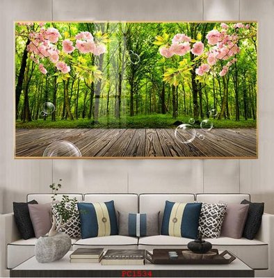 File tranh File tranh phong cảnh thiên nhiên PC1534 (gốc) phong cách tối giản