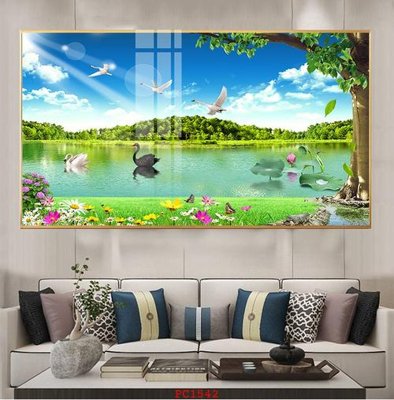 File PSD File tranh phong cảnh thiên nhiên PC1542 (nguyên gốc) chất lượng cao