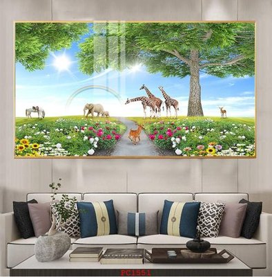 File gốc File tranh phong cảnh thiên nhiên PC1551 (dành cho quảng cáo)