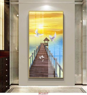 File in ấn chuyên nghiệp File tranh phong cảnh thiên nhiên PC1607 (file gốc)