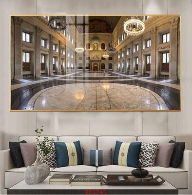 File gốc File tranh phong cảnh thiên nhiên PC1741 (in mica) cắt laser