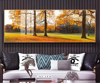 File PSD File tranh phong cảnh thiên nhiên PC1742 (bản gốc) cho nhà in