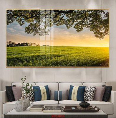 File gốc File tranh phong cảnh thiên nhiên PC1803 (chuẩn màu) cho in offset