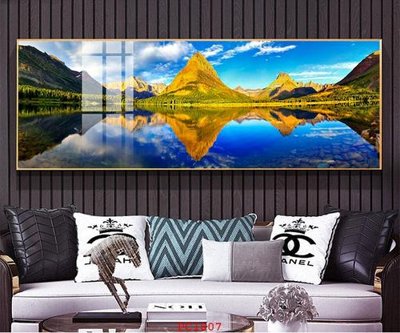 Hình ảnh file gốc in lụa File tranh phong cảnh thiên nhiên PC1807