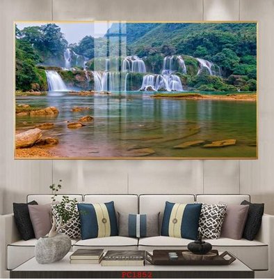 File gốc File tranh phong cảnh thiên nhiên PC1852 (thiết kế) cho in ấn