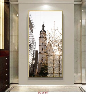 File gốc File tranh phong cảnh thiên nhiên PC1858 (chủ đề hiện đại) trang trí