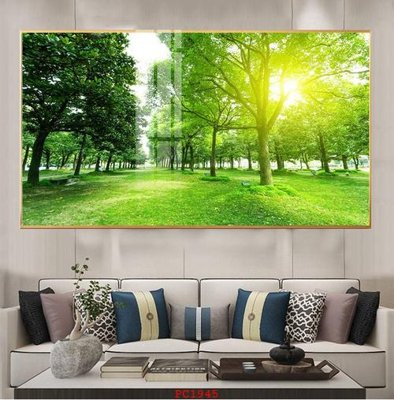 File PSD File tranh phong cảnh thiên nhiên PC1945 (bản gốc) dễ dàng edit