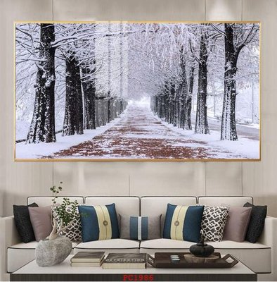 File tranh in tráng gương File tranh phong cảnh thiên nhiên PC1986 (siêu nét)