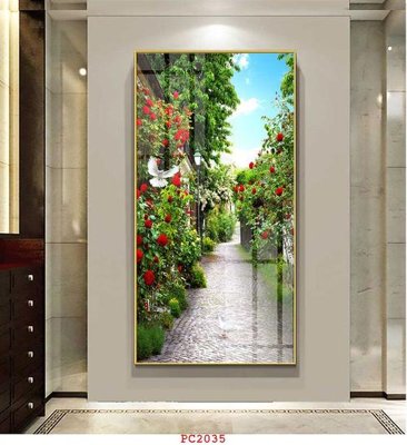 File gốc File tranh phong cảnh thiên nhiên PC2035 (ảnh chi tiết) để in ấn