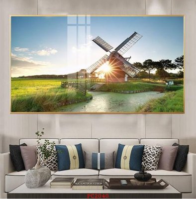 Ảnh gốc File tranh phong cảnh thiên nhiên PC2040 (độ nét cao) in mica