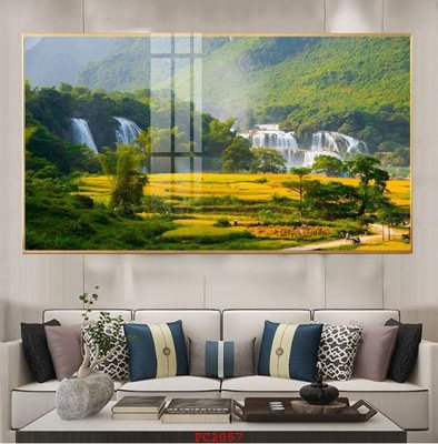 Download file gốc File tranh phong cảnh thiên nhiên PC2057 (in lụa) nghệ thuật