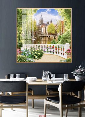 Cung cấp file tranh gốc File tranh phong cảnh thiên nhiên PC2060 độc quyền