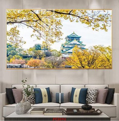 Chi tiết file gốc File tranh phong cảnh thiên nhiên PC2092 (cho in tráng gương)