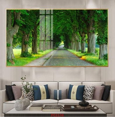 File PSD File tranh phong cảnh thiên nhiên PC2136 (bản gốc) cho nhà in