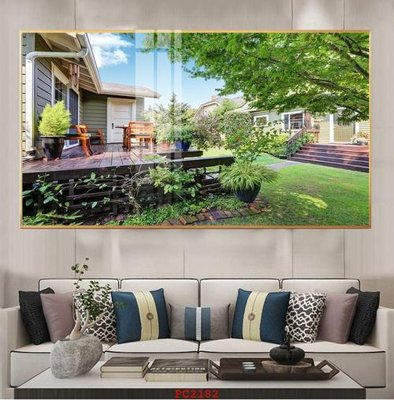 Download file gốc File tranh phong cảnh thiên nhiên PC2182 (in mica) 3D