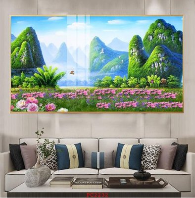 Download file ảnh gốc File tranh phong cảnh thiên nhiên PC2232 để in ấn