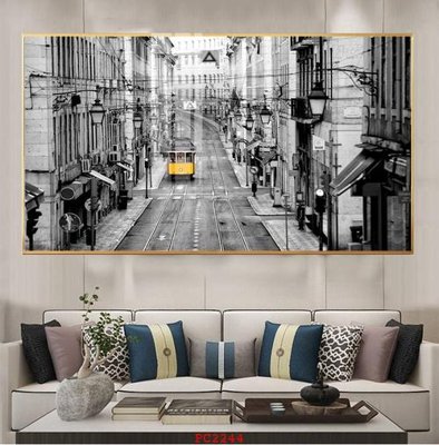 Hình ảnh file gốc File tranh phong cảnh thiên nhiên PC2244 cho in UV