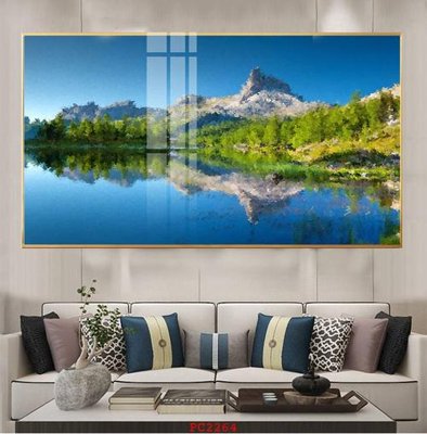 File gốc in ấn File tranh phong cảnh thiên nhiên PC2264 độ phân giải cao