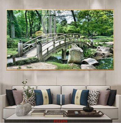 File gốc File tranh phong cảnh thiên nhiên PC2289 (thiết kế) cho in ấn